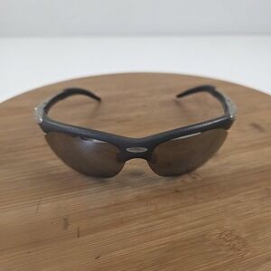Rudy Project Kerosene Sunglasses Mens One Size Black Gray Wrap Sport Italy